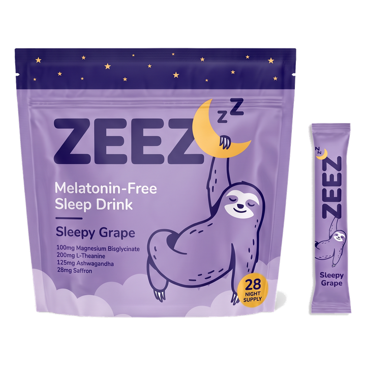 ZEEZ Sleepy Grape pouch